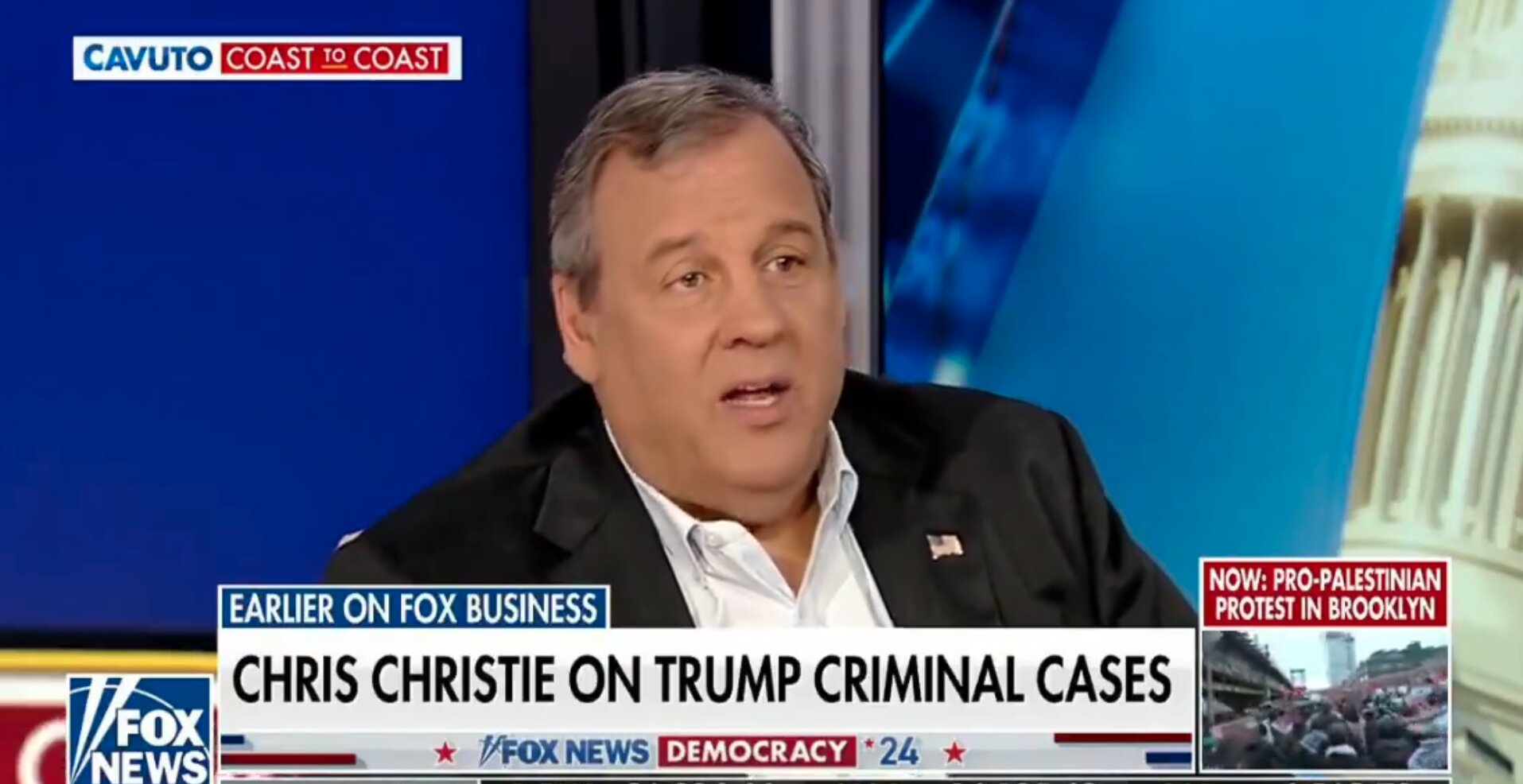 Christie Predicts Trump Will Not Be Able to Vote for Himself if He Is the Nominee