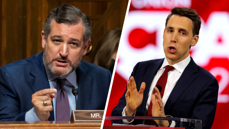 Trump Warns Senators Cruz, Hawley They May Be in Trouble in 2024: ‘Be Very Careful’