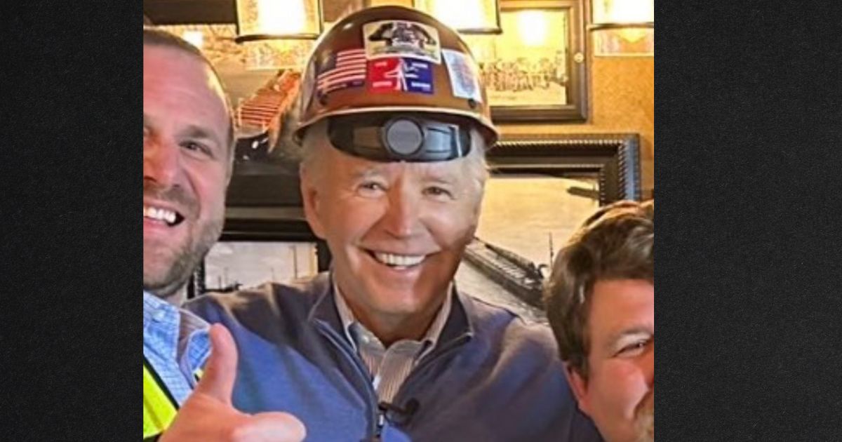 Biden Throws On Hard Hat for a Photo Op With Blue-Collar Workers, but the Problem Becomes Immediately Clear