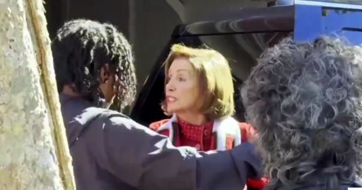 Watch: Nancy Pelosi Loses It as Protesters Storm Her Property, Tells Them to ‘Go Back to China’