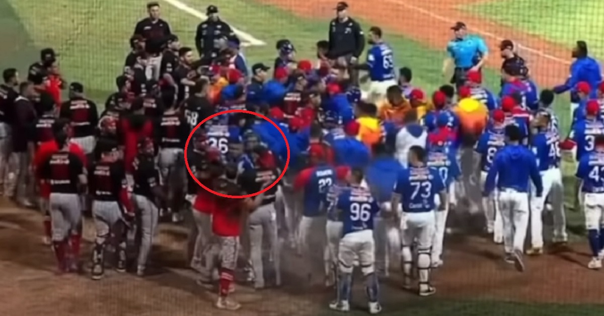 Former Dodger Slugged as Baseball Diamond Devolves Into an All-Out Brawl