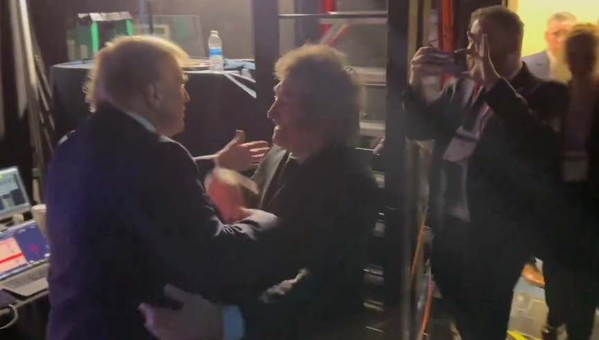 ‘President!’ – Argentine President Javier Milei and Trump Interaction Goes Viral at CPAC