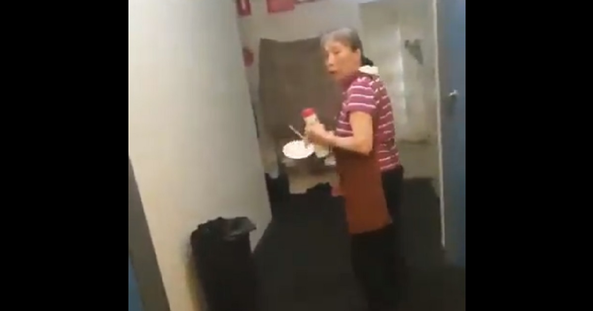 Disturbing Video Allegedly Shows ‘Trans’ Person Chasing Elderly Woman After She Told Him to Use the Men’s Bathroom