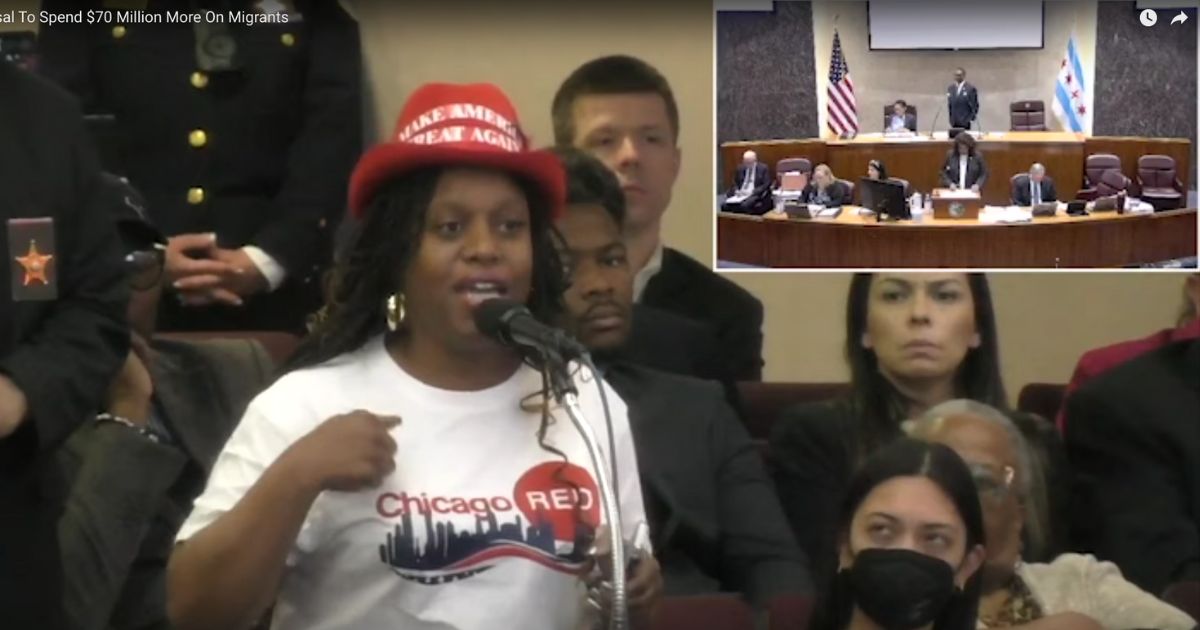 Chicago Woman in MAGA Hat Unleashes on Mayor Over Immigrant Spending Plan: ‘Use Our Tax Money for Our People!’