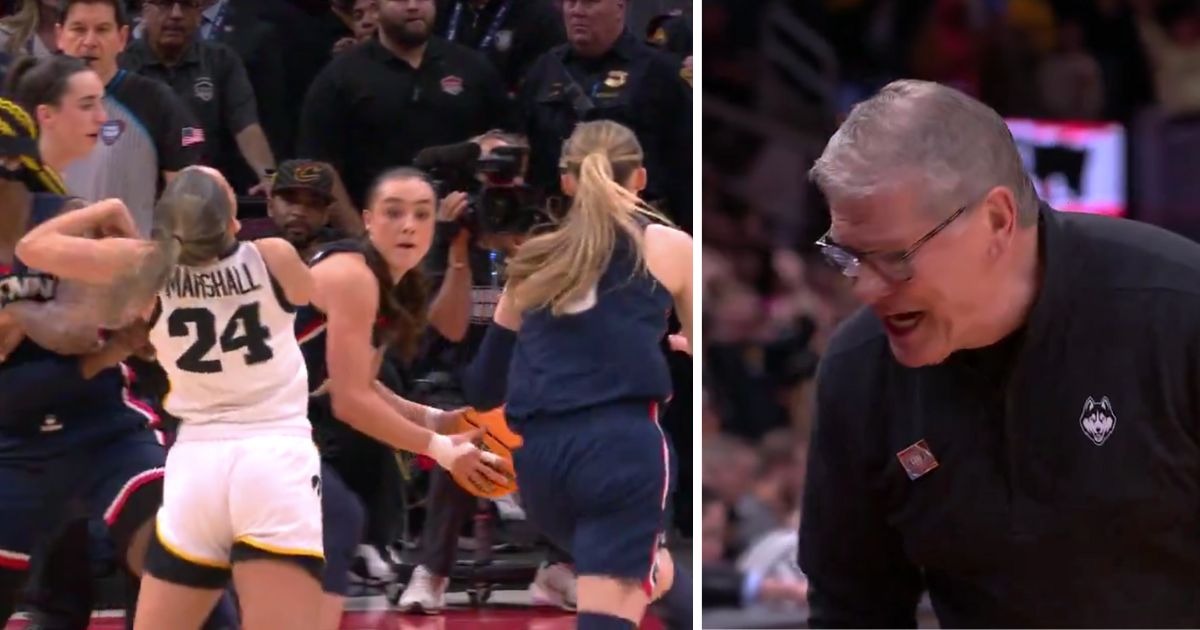 Watch: Fans Enraged After Controversial Call Late into UConn-Iowa Game – ‘Awful Call’