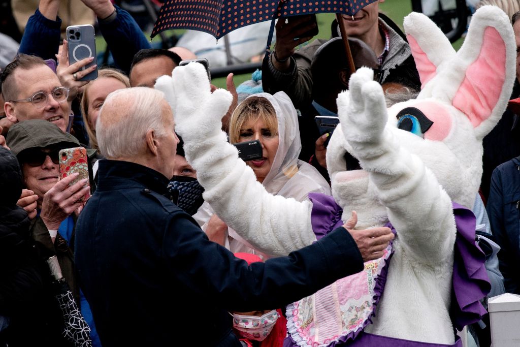 Jimmy Fallon Says He Had to Tell Biden to Stop Talking to the Easter Bunny: ‘People Are Going to Think You’re Crazy’