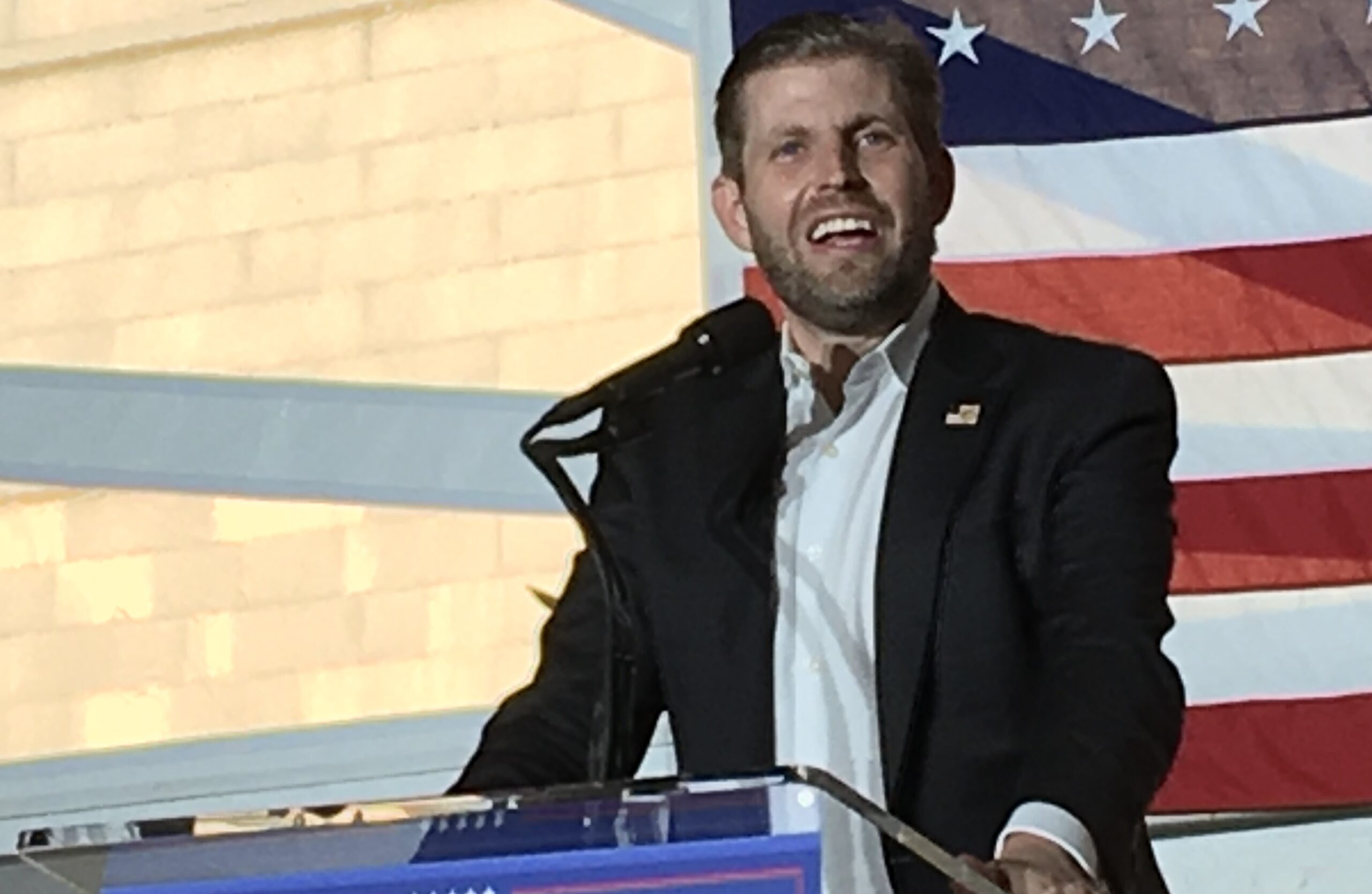 Eric Trump Gets Called Out for Remark Defending Dad
