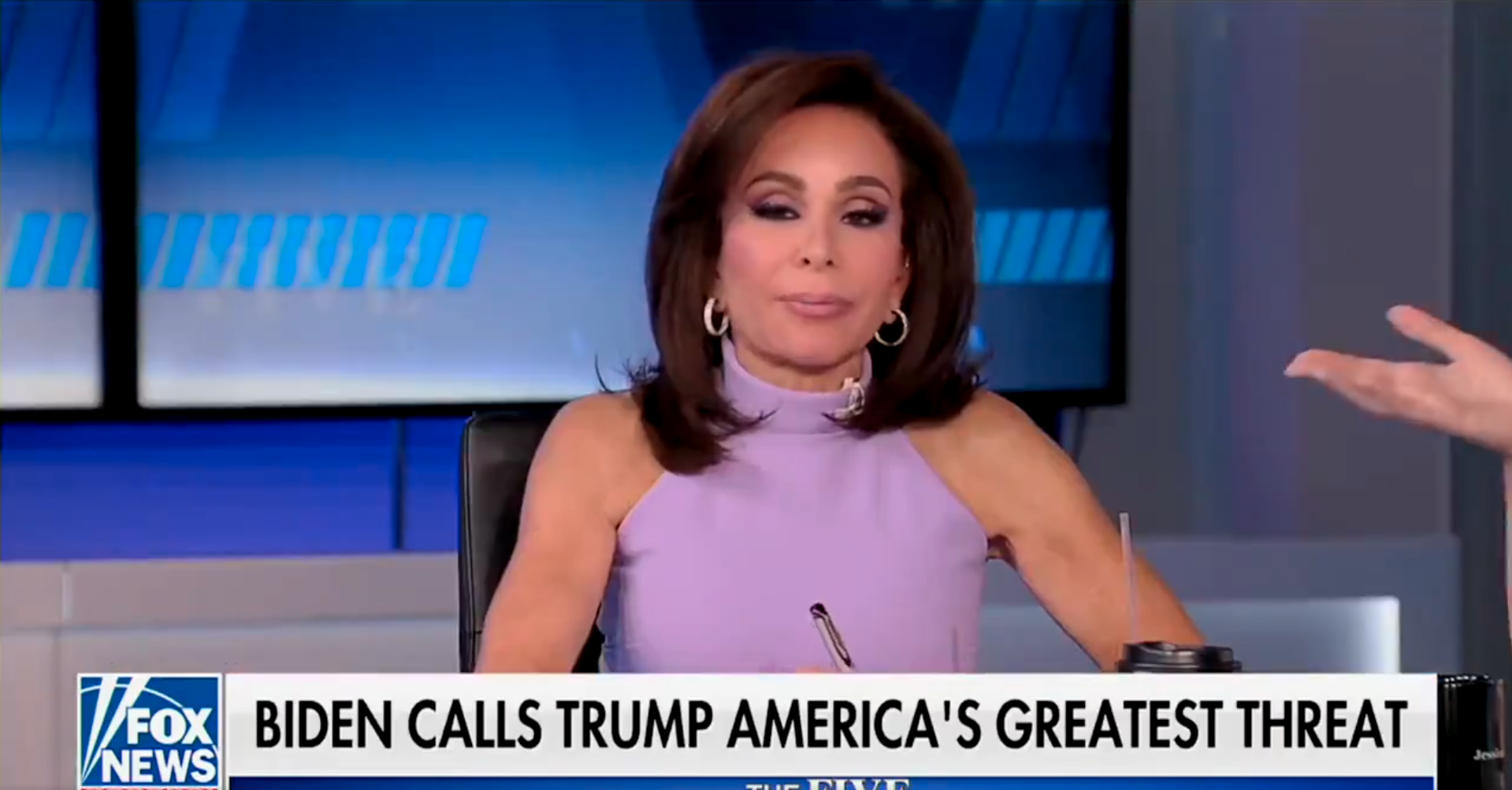 Jeanine Pirro Spars With Liberal Co-Host Over Whether Trump is ‘Afraid’ of ‘What’s Going to Happen’ in His Trials