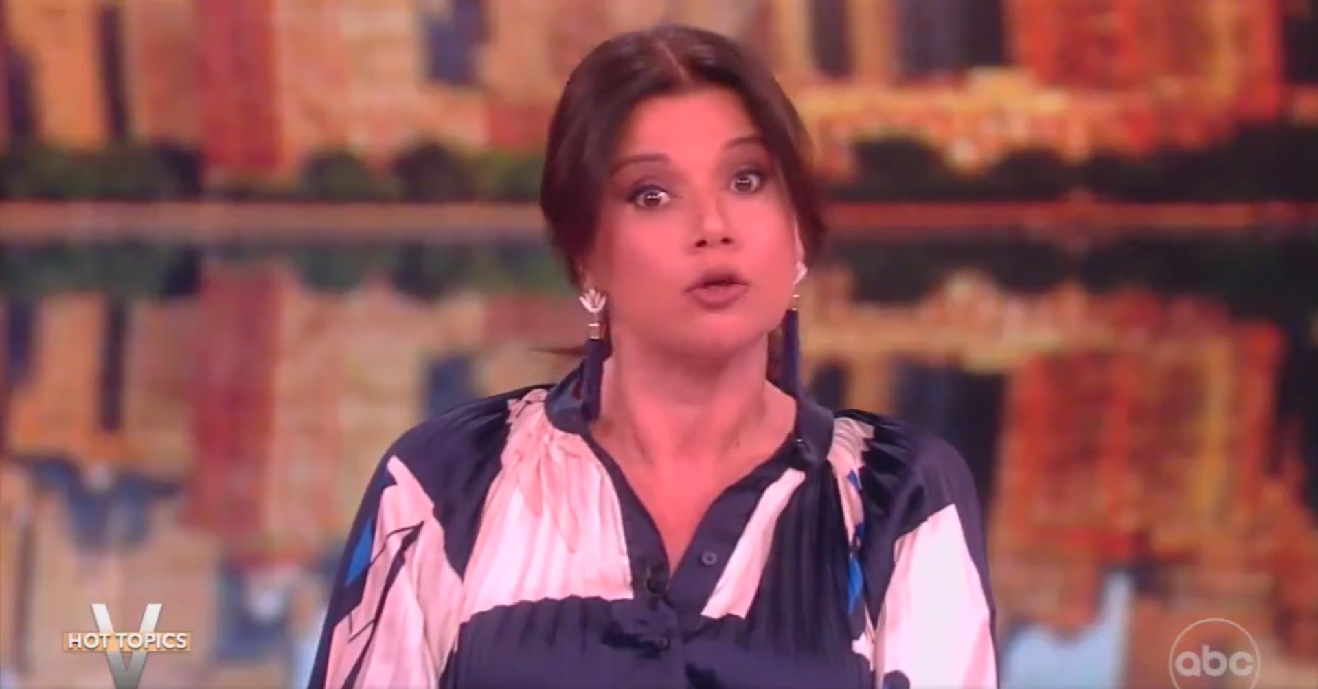 ‘The View’ Co-Host Suggests Trump ‘Better Be Careful’ Around Kristi Noem After Dog Story