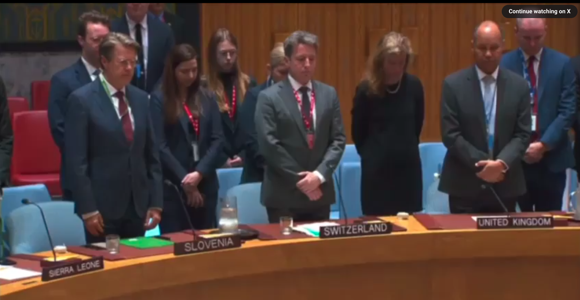 UN Security Council Blasted for Holding a Moment of Silence in Memory of Iran’s President