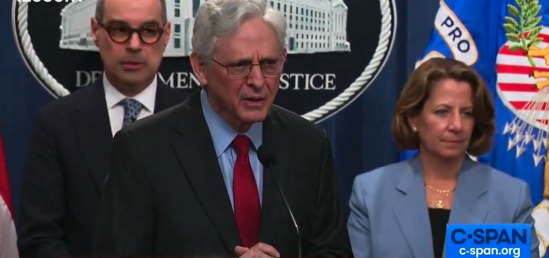 Garland Shoots Down ‘Extremely Dangerous’ Claim the Justice Department Had ‘Authorization’ to Kill Trump
