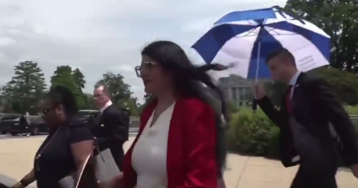 Rashida Tlaib Staffer Accused of Assaulting Fox News Cameraman During Interview: ‘We Have It on Video’
