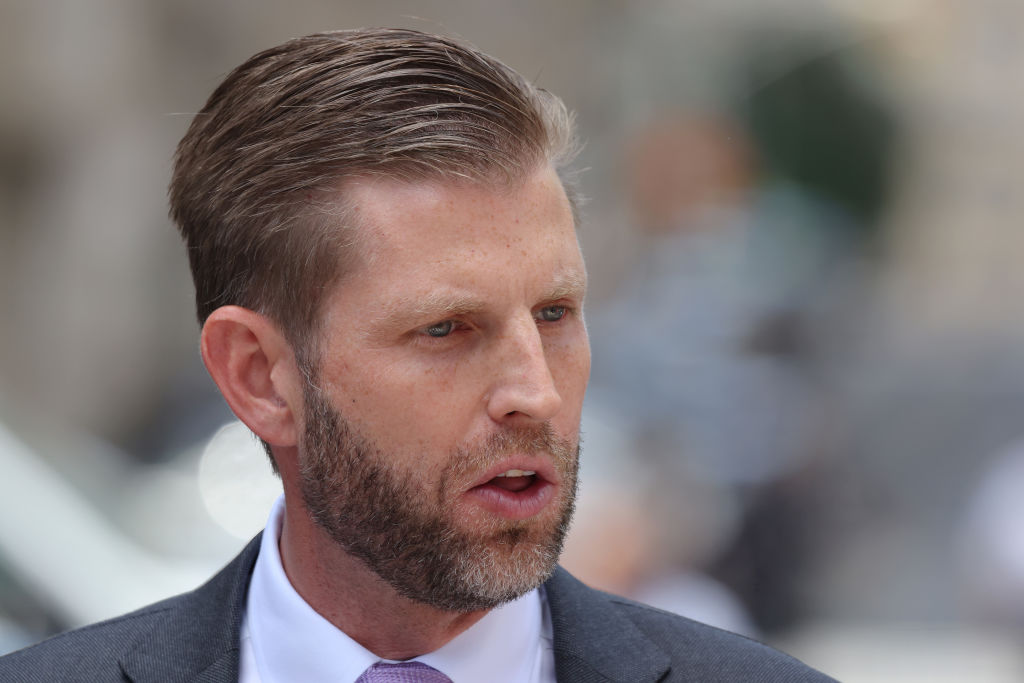 Eric Trump: Black Voters Are Supporting Trump ‘In Spades’