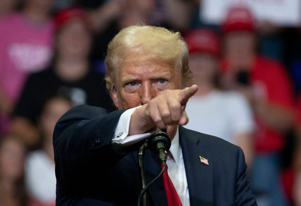 Trump Claims Harris Hates Jewish People; Her Husband Is Jewish