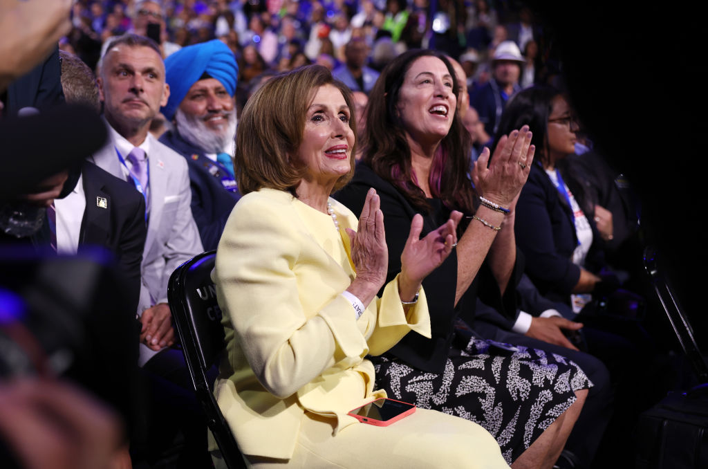 Pelosi Interview Interrupted by Pro-Palestinian Protester