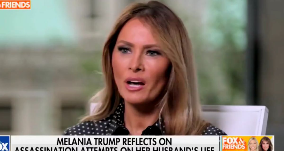 Melania Trump Has 1 Word After Failed Assassination Attempts on Her Husband