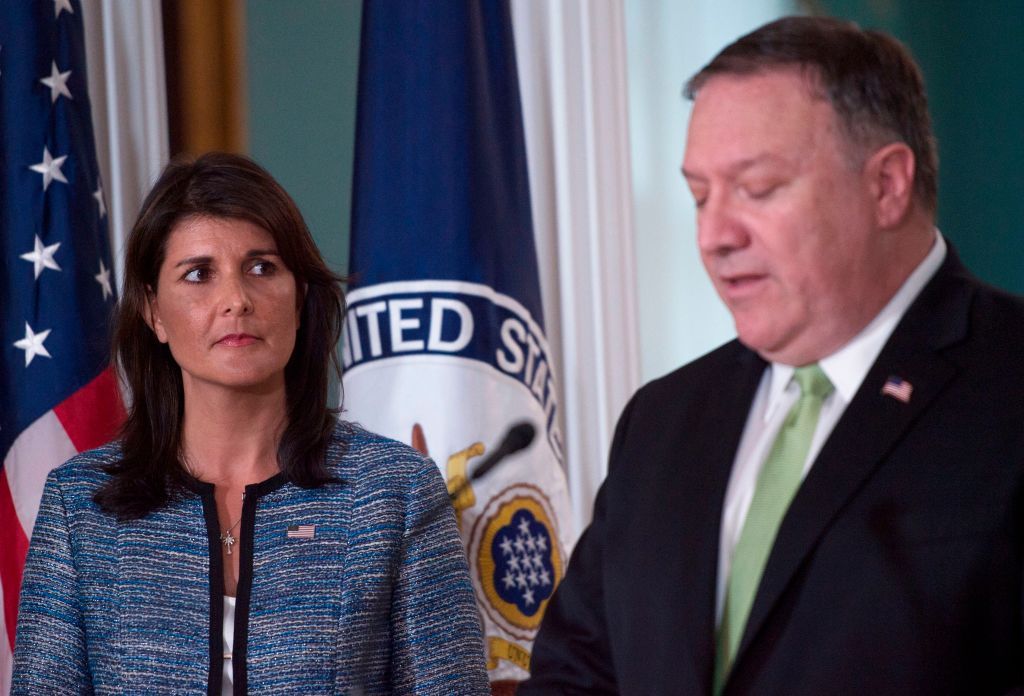 Trump: Haley, Pompeo Not Part of New Administration