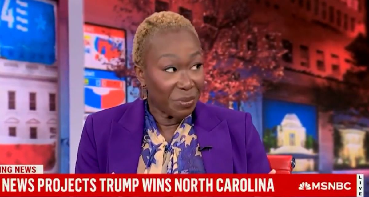 Joy Reid: ‘Black Voters Came Through for Kamala Harris, White Women Voters Did Not’ in NC