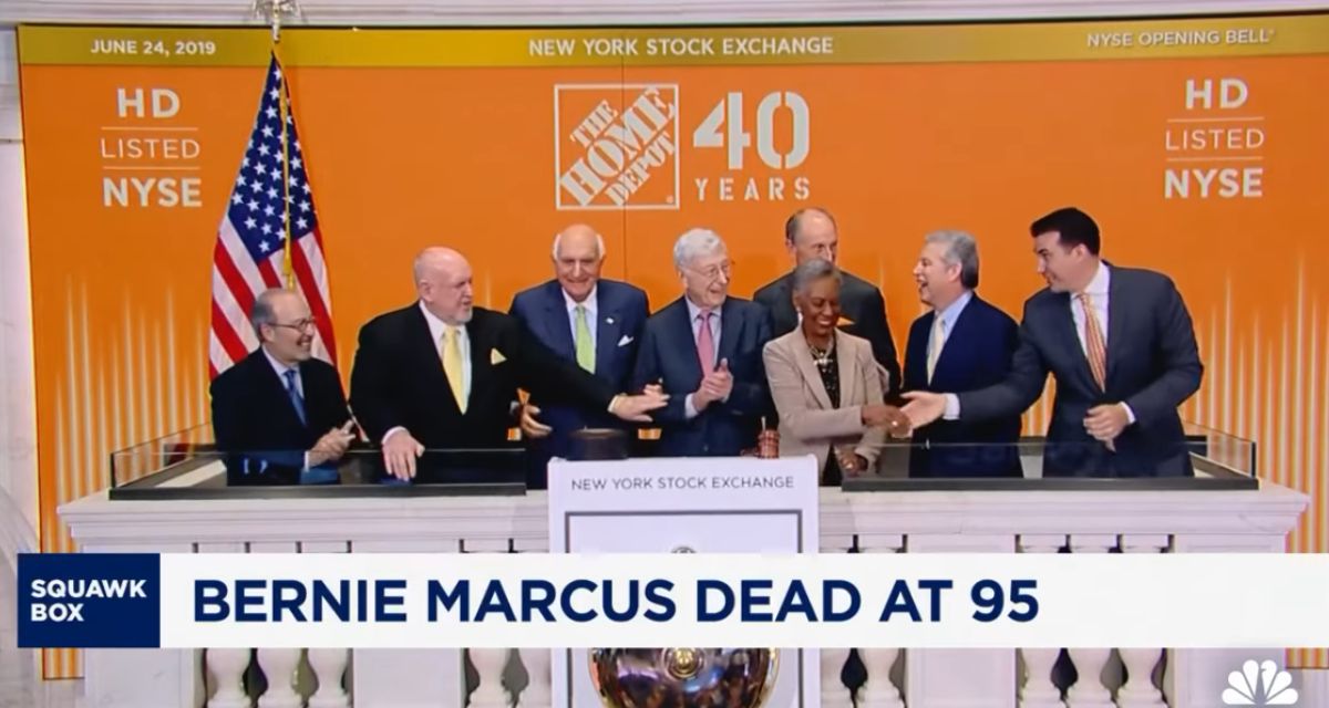 Home Depot Co-Founder, GOP Megadonor Bernard Marcus Dies at 95