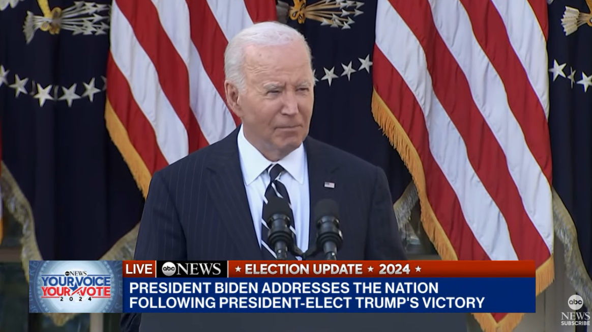 Watch: Biden Addresses the Nation After Election Results