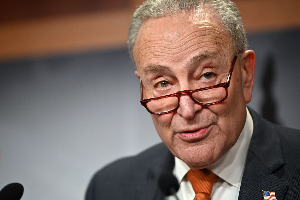 Watch: Schumer Pressed If He ‘Mislead’ Public on Biden’s Mental Acuity