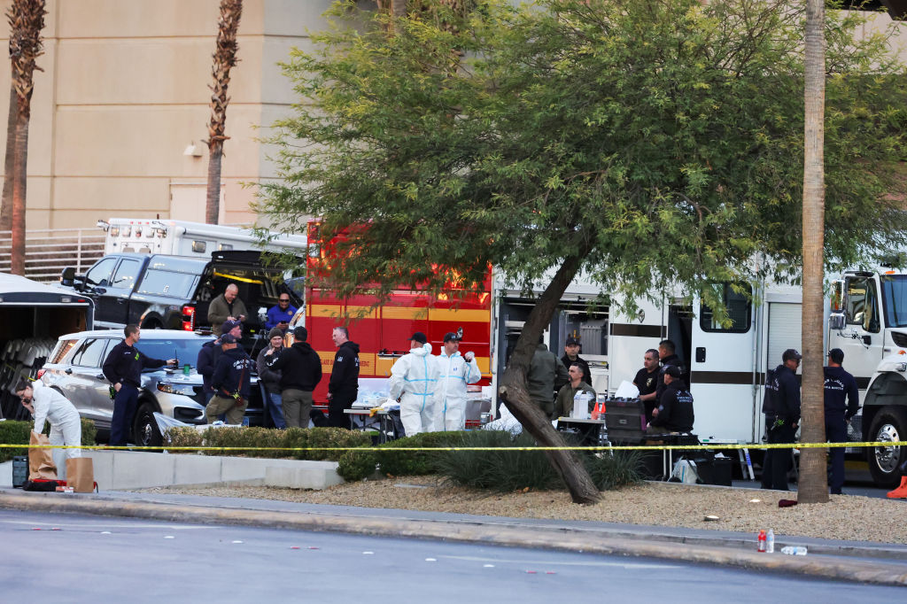 Fuel Containers, Firework Mortars Found in Cybertruck That Exploded Outside Trump Hotel: Police