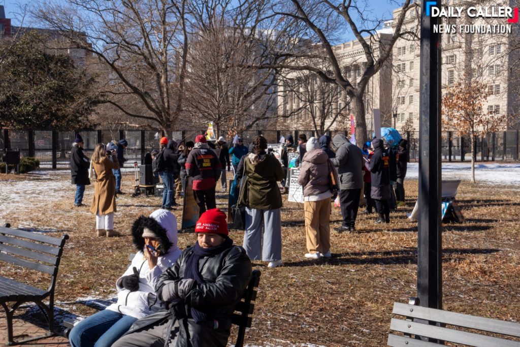 ‘No One Cares’: Anti-Trump Inauguration Day Protests In DC Fail To Deliver