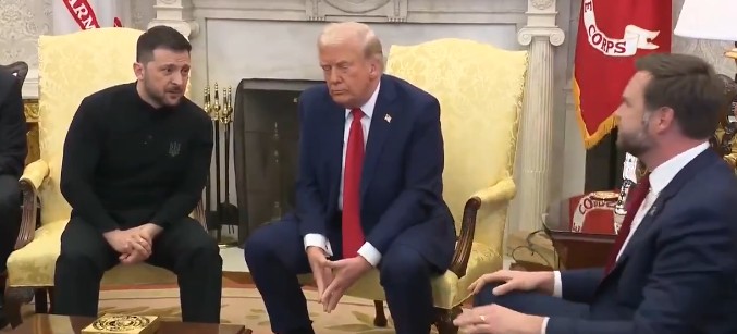 Trump, Vance and Zelenskyy Get Into Heated Debate in Oval Office