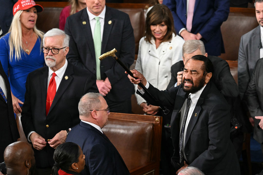 Dem Lawmaker Removed From SOTU for Disrupting Trump’s Speech