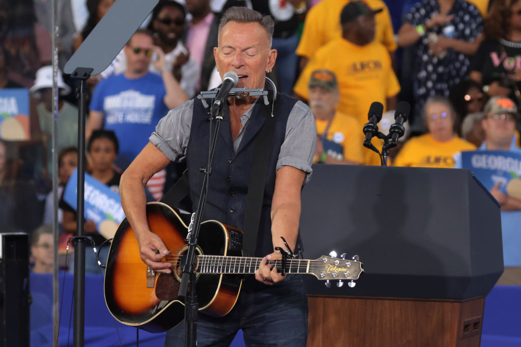 Trump Posts Video of Him Hitting Springsteen While Golfing
