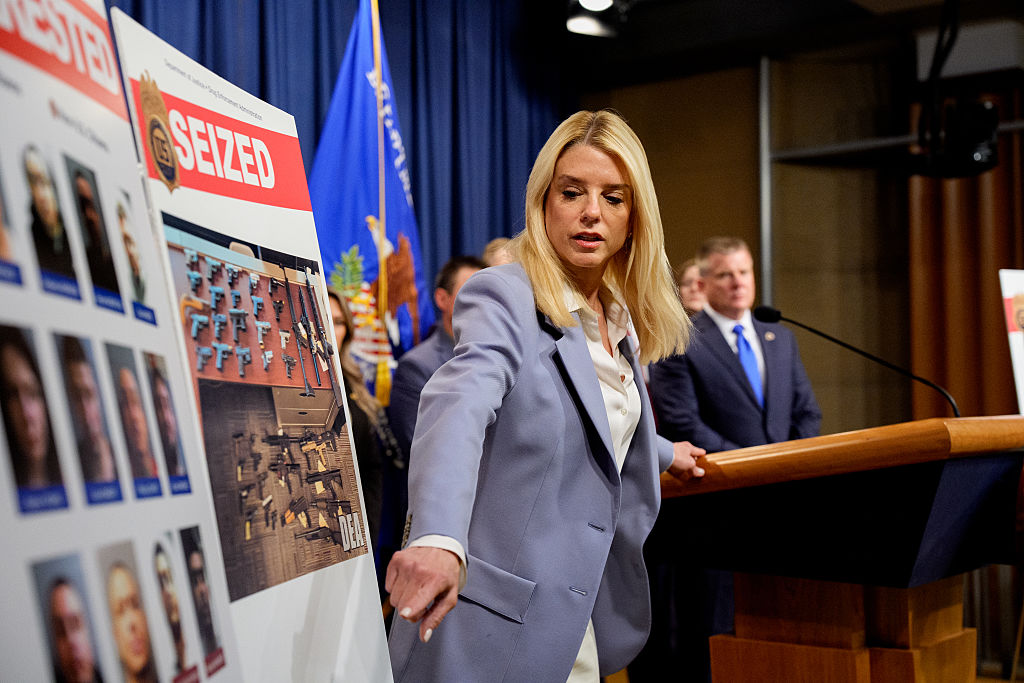 Pam Bondi Announces One of the Largest Fentanyl Busts in US History