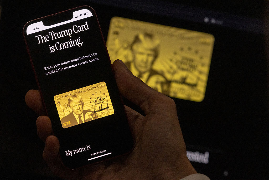 Trump Launches Waitlist for $5M ‘Trump Card’ to Fast-Track US Citizenship