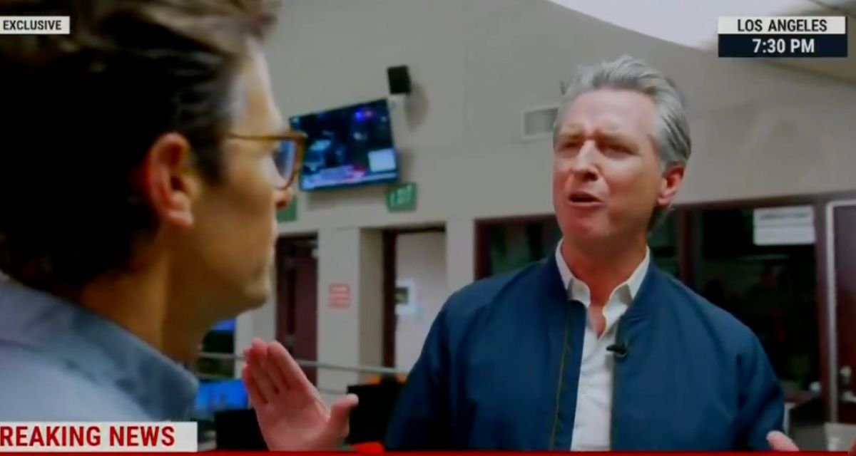 Newsom Dares Homan to Arrest Him Amid Anti-ICE Protests
