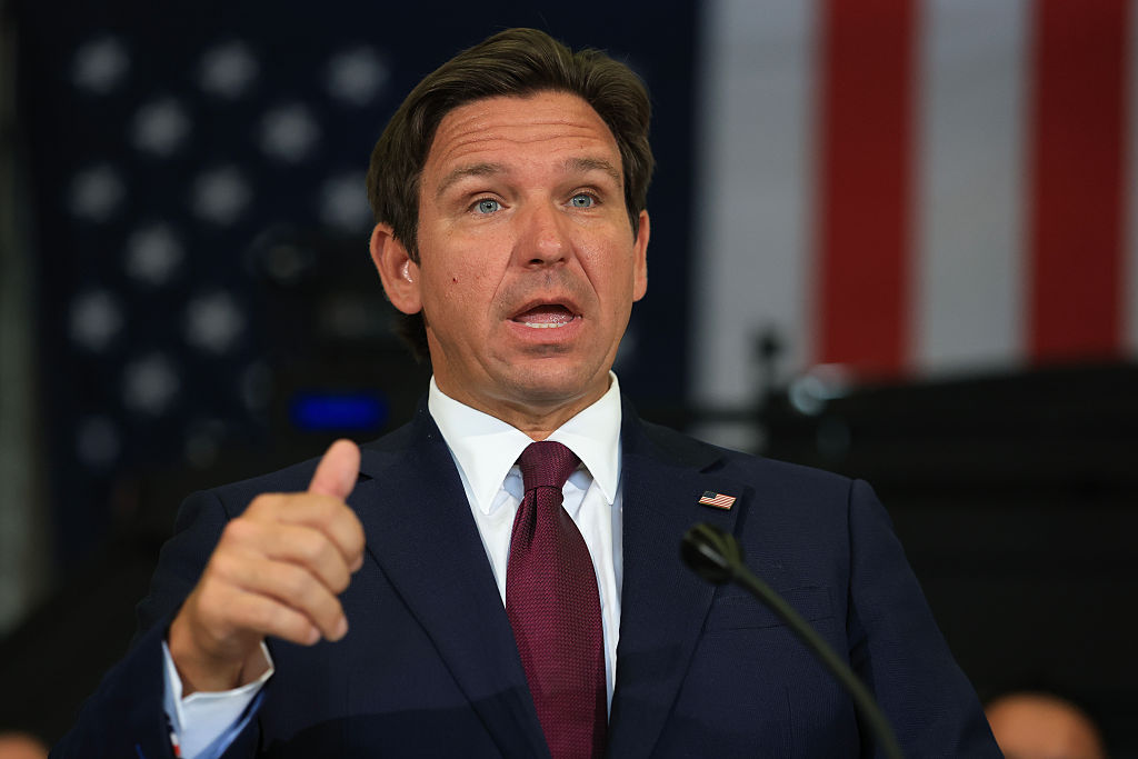 ‘Get Outta Here!’: DeSantis Fires Back at Heckler During Hulk Hogan Tribute