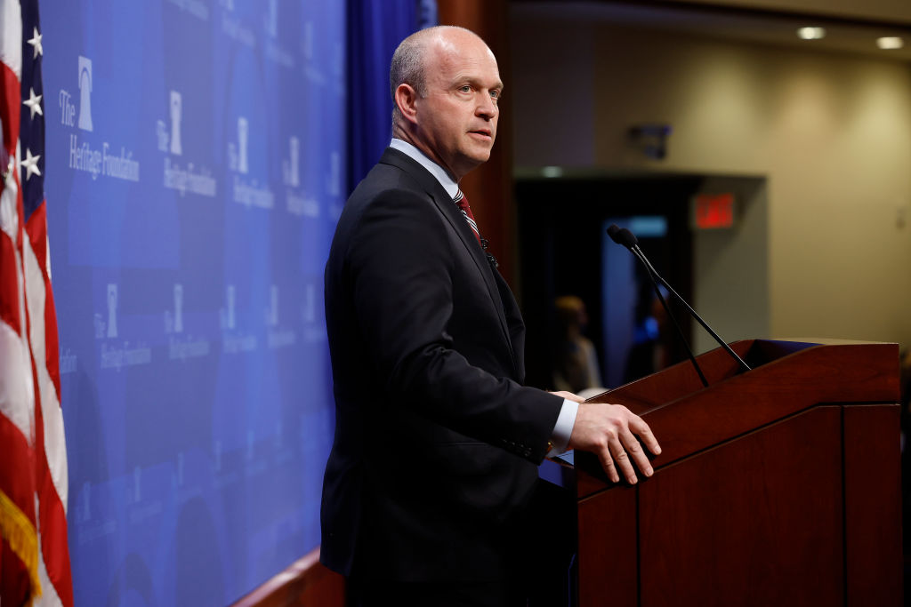 Heritage Foundation Board Member Quits Over Defense of Tucker Carlson’s Fuentes Interview