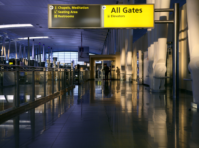 In the Middle of Terminal Turmoil, Airport Chapels Become the Last Quiet Refuge