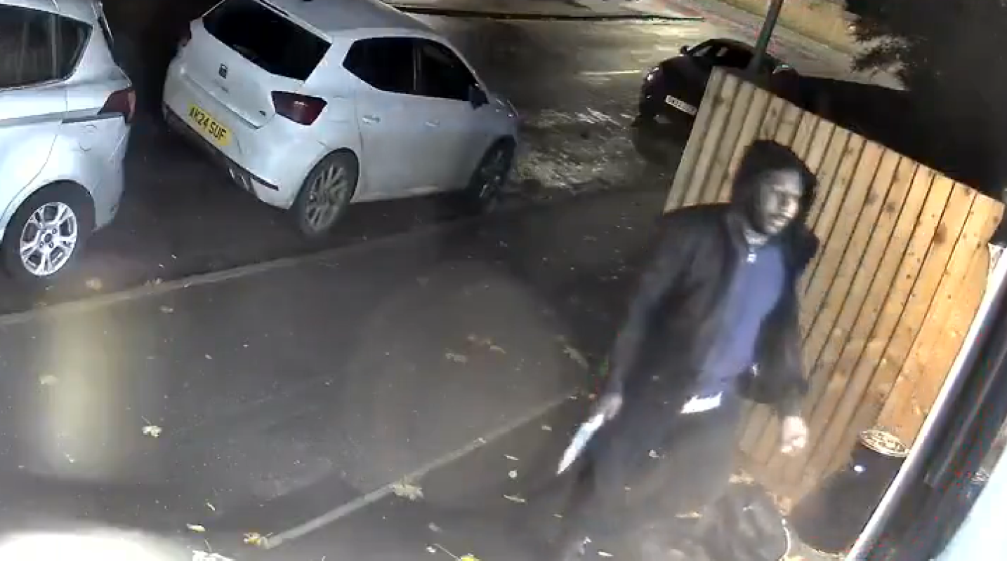 Watch: CCTV Captures UK Train Stabbing Suspect Brandishing Knife in Barbershop One Day Before Rampage