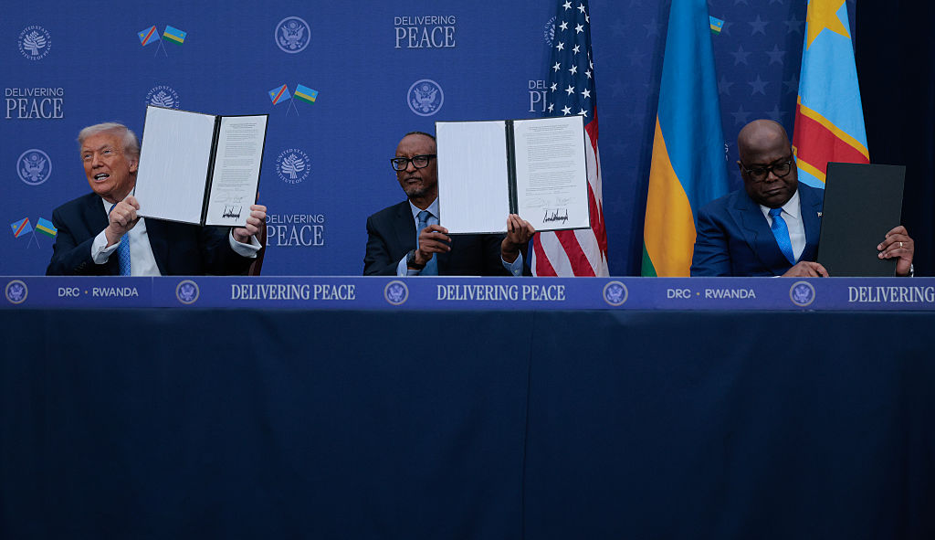 Trump Hails ‘New Path’ As Congo And Rwanda Sign Washington Peace Deal