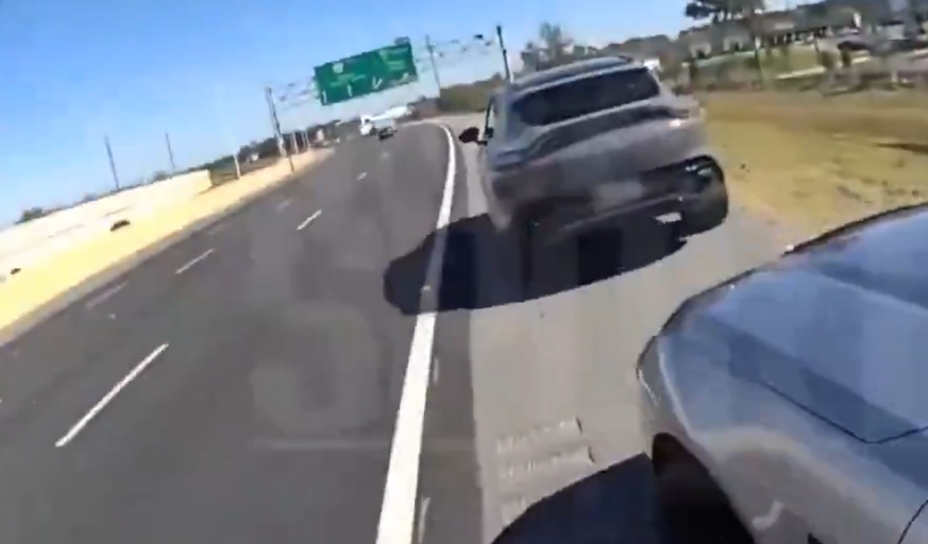 Watch: Excessive Speed Ends in Tears on Florida Road After Olympian Arrested