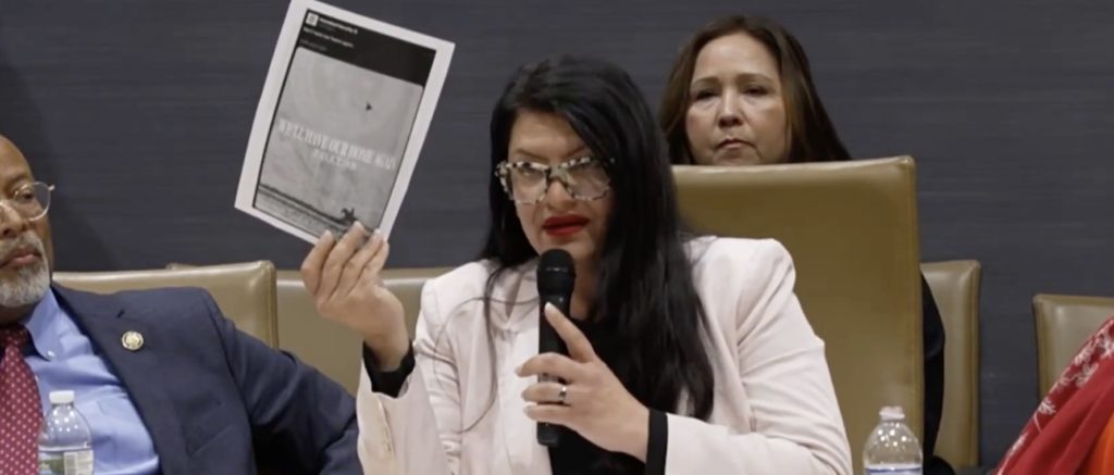‘As A Muslima’: Rashida Tlaib Blows Gasket Over ‘Neo-Nazi’ DHS Post Of Man Riding Horse