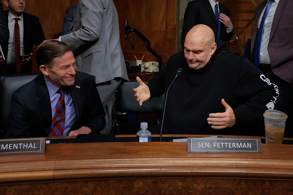 Fetterman Breaks Ranks To Advance Mullin In Tense Confirmation Vote