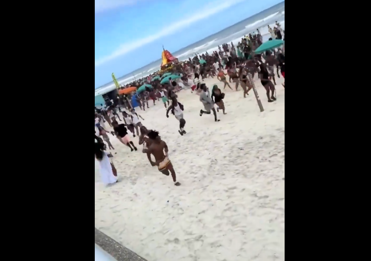 Watch: Gunfire Sparks Panic As Spring Break Crowds Flee Florida Beach