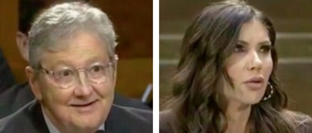 John Kennedy Accuses Kristi Noem Of Throwing Stephen Miller Under Bus