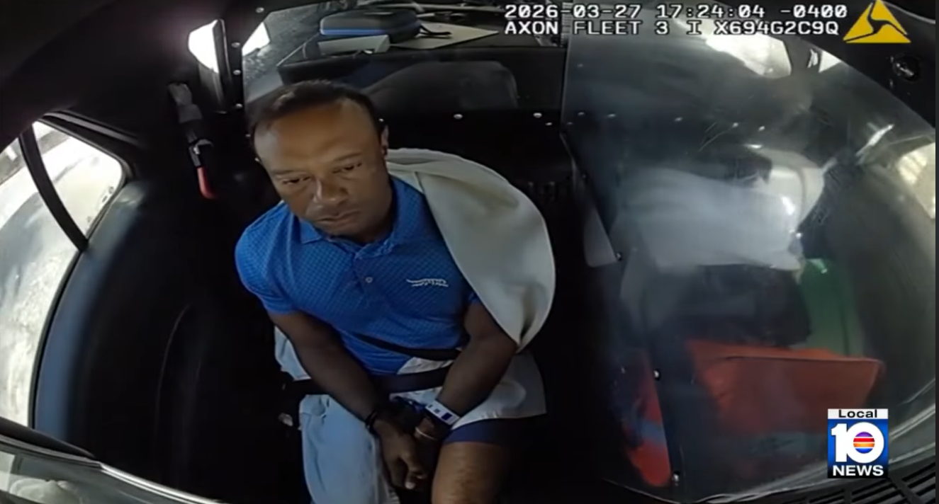 Newly Released Footage Captures Tiger Woods Moments After DUI Crash