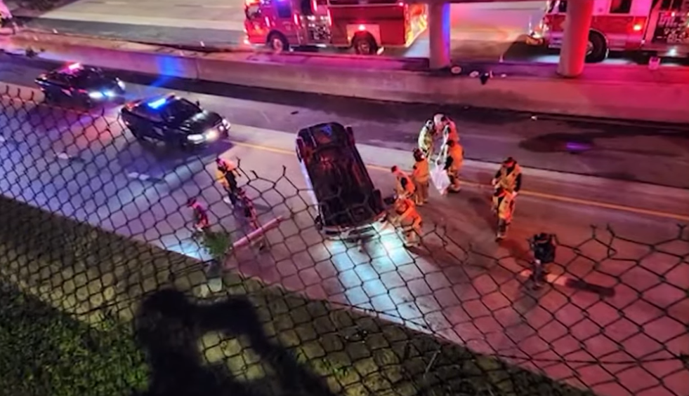 Teen Driver Flies Off Tulsa Bridge, Injures Toddler in Shocking Crash
