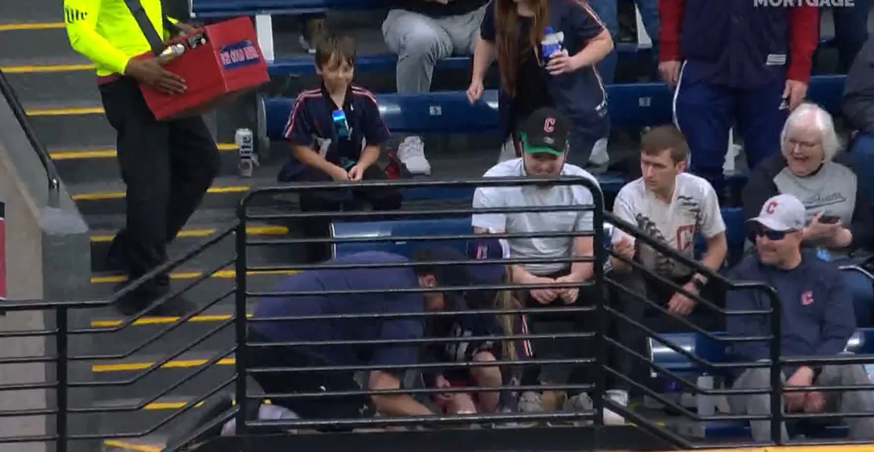 Sideline Reporter Steps In After Fan Snatches Ball From Young Girl