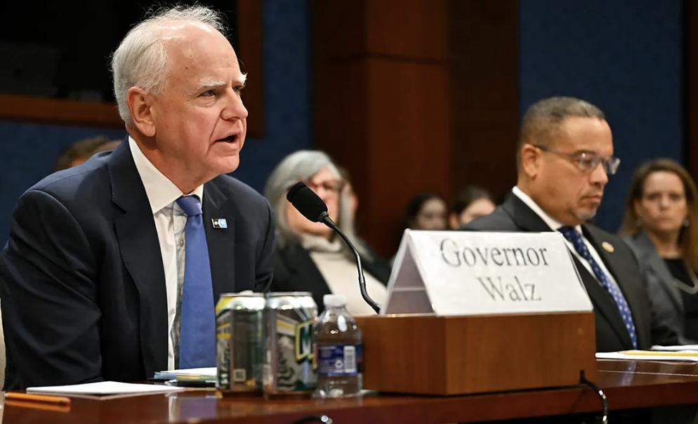 Minnesota Democrats Rally Around Walz, Ellison