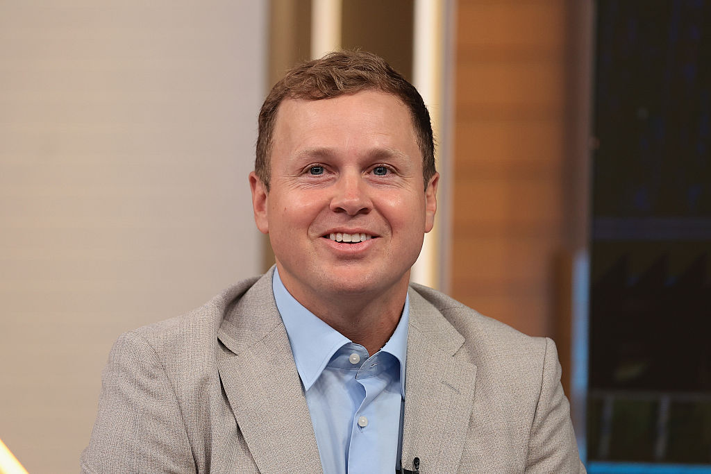 NEW YORK, NEW YORK – MAY 28: Spencer Pratt visits “Fox & Friends” at Fox News Channel Studios on May 28, 2026 in New York City. (Photo by Dimitrios Kambouris/Getty Images)