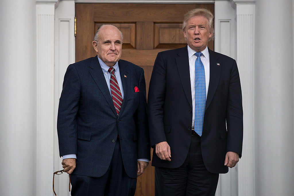 Trump Blames Giuliani Hospitalization on ‘Radical Left Lunatics’