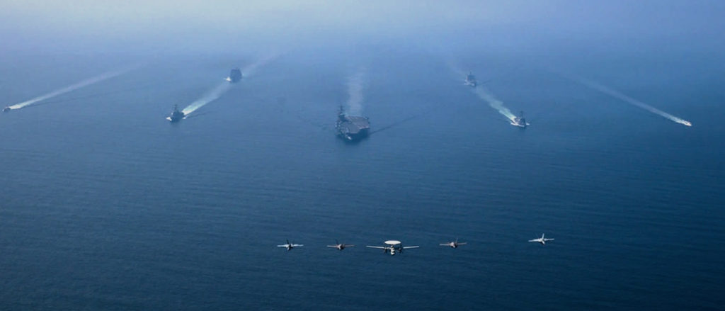Trump Announces Humanitarian Mission To Free Ships Stranded By Iran War